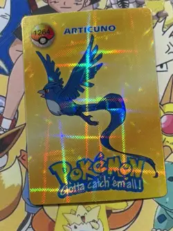 Pokemon Vintage Pocket Monsters Vending HOLO Prism Sticker 1998 Nintendo Japan - Image 1