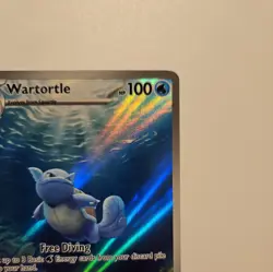 Wartortle 171/165 Sv: Scarlet & Violet 151 Holo Illustration Rare POKEMON TCG NM - Image 3
