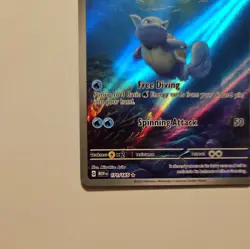 Wartortle 171/165 Sv: Scarlet & Violet 151 Holo Illustration Rare POKEMON TCG NM - Image 5