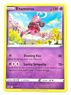 Enamorus 067/159 Non Holo Rare Crown Zenith Pokemon Pack Fresh - Image 1