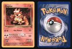 Magmar 51/130 Uncommon Base Set 2 Pokemon Lightly Played - Image 3