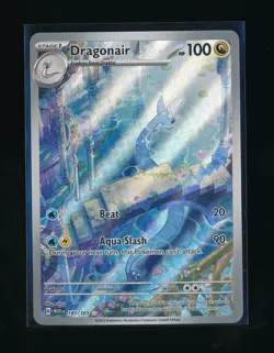 DRAGONAIR 2023 POKEMON SV: SCARLET & VIOLET 151 ILLUSTRATION RARE HOLO 181/165 - Image 1