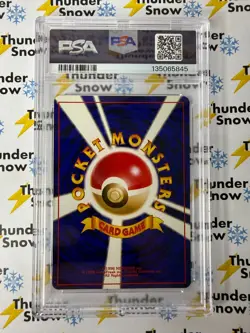 Dark Espeon Holo #196 2001 Pokemon Japanese Neo 4 PSA 6 - Image 2