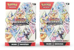 X2 Pokemon TCG Prismatic Evolutions Booster Bundle Sealed - Image 1