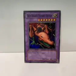 Twin-Headed Thunder Dragon Super Rare Metal Raiders MRD-120 Vintage - Image 1