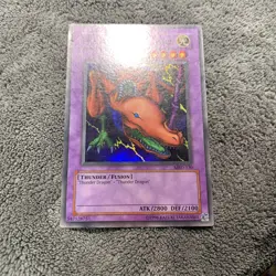 Twin-Headed Thunder Dragon Super Rare Metal Raiders MRD-120 Vintage - Image 3