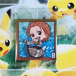 S0294 Nami HOLO SW7-15 Japanese One Piece Wafer Sticker Sealed - Image 1