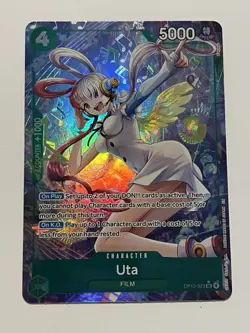 One-Piece UTA Carrying On His Will Alt Art OP13-023 SR Foil English MINT-NM - Image 1