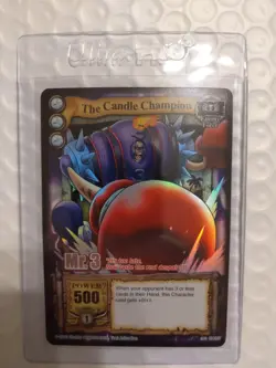 Bandai One Piece CCG Card Mr. 3 The Candle Champion Silver Rare Silver Letters - Image 1