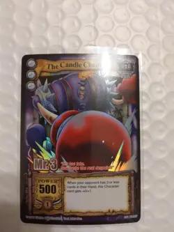 Bandai One Piece CCG Card Mr. 3 The Candle Champion Silver Rare Silver Letters - Image 2