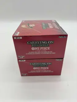 Lot of (2) One Piece TCG OP-13 Carrying On His Will Booster Box+12 Packs SEALED - Image 3