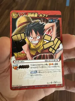 2011 LUFFY Miracle Battle ONE PIECE TOURNAMENT WINNER TOP PRIZE VINTAGE NM - Image 3