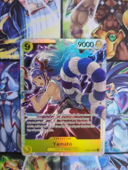 One Piece x4 Yamato OP04 - 112 Super Rare Holo NM Kingdoms of Intrigue - Image 4