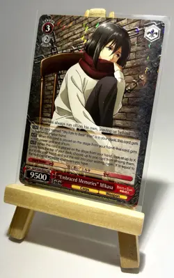 Weiss Schwarz “Embraced Memories” Mikasa Attack On Titan Vol 2 AOT/50-E052 RR NM - Image 1