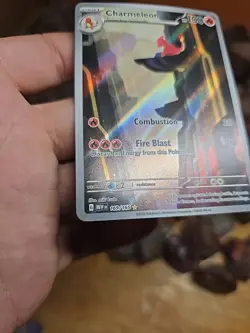 Pokemon TCG Charmeleon Scarlet Violet-151 Illustration Rare Card 169/165 NM - Image 5