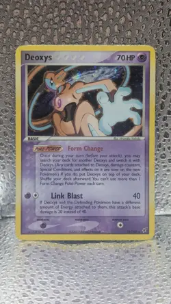 Pokemon Deoxys Holo Rare Card 16/107 Deck Exclusives 2005 MP READ - Image 1