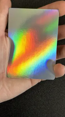 Magic the Gathering - Blank Holo Foil Card (Great for Proxies!) - Image 1