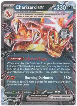 Charizard ex - 196 SVP Promo SV: Scarlet & Violet Promo Cards NM - Image 1