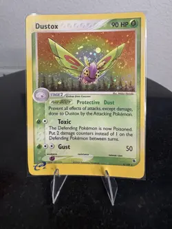 Pokemon Card - Dustox Holo Ruby and Sapphire 6/109 Holo Rare - SWIRL 🌀 - Image 3