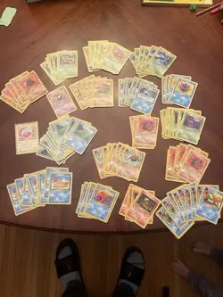 Vintage Pokemon Fossil Card Lot 240 Cards LP/NM WOTC 1999 Mixed Bulk Set Builder - Image 1