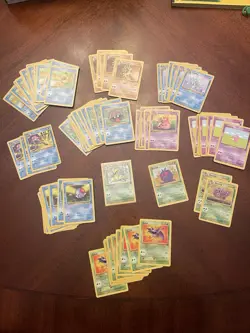 Vintage Pokemon Fossil Card Lot 240 Cards LP/NM WOTC 1999 Mixed Bulk Set Builder - Image 2