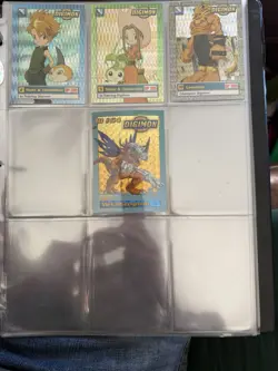 13 2000 Digimon Holo Cards MetalGreymon WereGarurumon Andromon - Image 3
