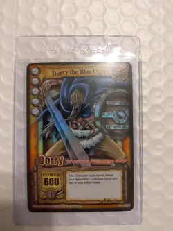 Bandai One Piece CCG Card Game Dorry The Blue Ogre Gold Rare Holo Vintage 2006 - Image 1