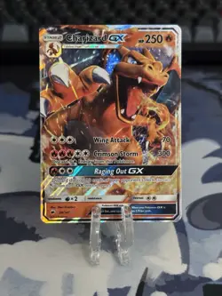 Charizard GX 20/147 SM-Burning Shadows Ultra Rare Holo Pokemon Card - NM - Image 1