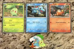 Ascended Heroes First Partners Deluxe Pin Collection Pin And Promo Cards Only - Image 1