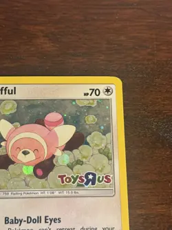 Stufful - 110/147 - Toys R Us Stamped Holo Promo Pokemon Card - Image 3
