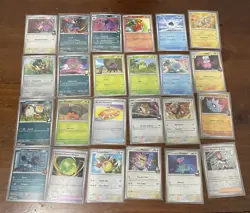 Pokemon Destined Rivals Reverse Holo & Ex Cards 168 of 182 CARDS LOT - Image 1