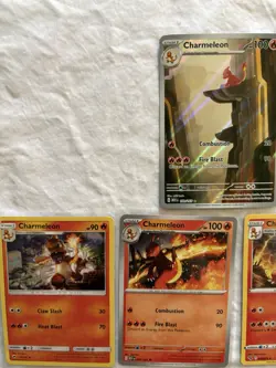 Pokemon TCG Charmeleon Holo 151 card Lot 170/165 169/165 - Image 3