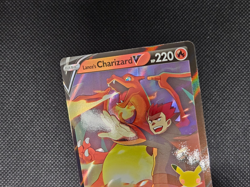 Pokemon TCG Lance's Charizard V SWSH133 Black Star Promo Celebrations Holo Card - Image 2