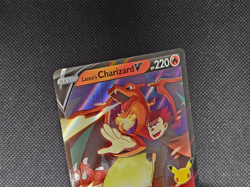 Pokemon TCG Lance's Charizard V SWSH133 Black Star Promo Celebrations Holo Card - Image 3