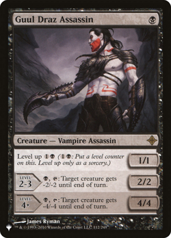 GUUL DRAZ ASSASSIN mtg NM-M The List 1 Rare - Image 1
