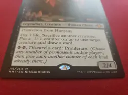 Yawgmoth, Thran Physician #116 MH1 MtG - Image 2