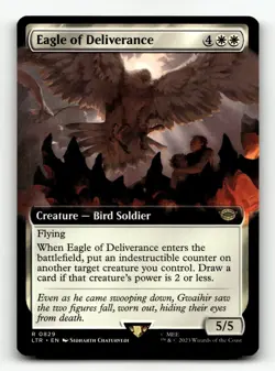 Eagle of Deliverance (Extended Art) 829 R Universes Beyond: The Lord of the Ring - Image 1