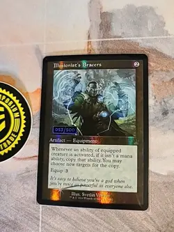 Illusionist's Bracers (Retro Frame) (Serial 053/500) Ravnica Remastered Foil MTG - Image 1