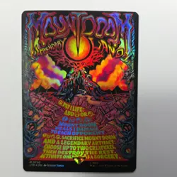 Mount Doom M Poster Foil #750 | LTR The Lord Of The Rings | MTG - Image 1