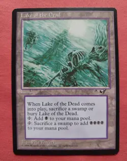 LAKE OF THE DEAD MAGIC THE GATHERING RARE MTG WIZARDS OF THE COAST - Image 1