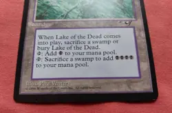 LAKE OF THE DEAD MAGIC THE GATHERING RARE MTG WIZARDS OF THE COAST - Image 4