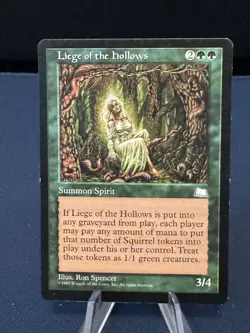 MTG - Magic The Gathering - Liege Of The Hollows - Weatherlight - NP/ LN! - Image 1