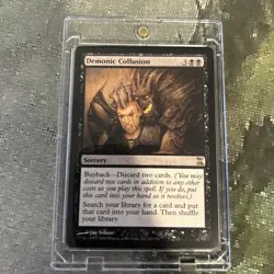 MTG Demonic Collusion - Time Spiral (TSP) #103 Magic the Gathering - Image 4