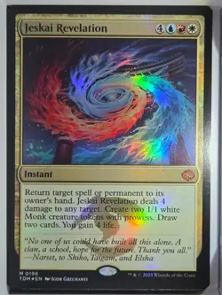 Jeskai Revelation (Foil) - M196- MTG - Tarkir: Dragonstorm (TDM) - Image 1