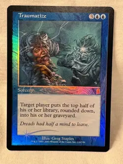 MTG Traumatize Odyssey Foil #110 NM/NP - Image 1