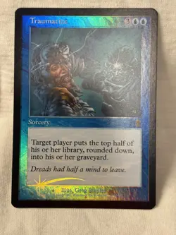 MTG Traumatize Odyssey Foil #110 NM/NP - Image 2