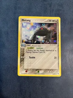 Metang 44/101 Reverse Holo EX Hidden Legends Pokemon Card VLP-NM 2004 - Image 1