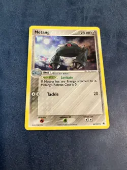 Metang 44/101 Reverse Holo EX Hidden Legends Pokemon Card VLP-NM 2004 - Image 2