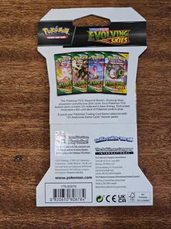 Pokemon Sword & Shield Evolving Skies Umbreon Sleeved Booster Pack - Sealed! - Image 3