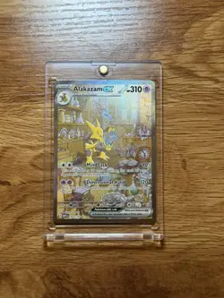 Alakazm Ex SIR #201/165 Pokemon Scarlet & Violet 151 - Near Mint Excellent Cond - Image 4